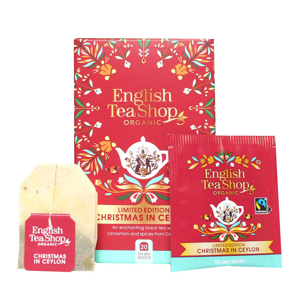 Natal no Ceilão – English Tea Shop 20 Saquetas