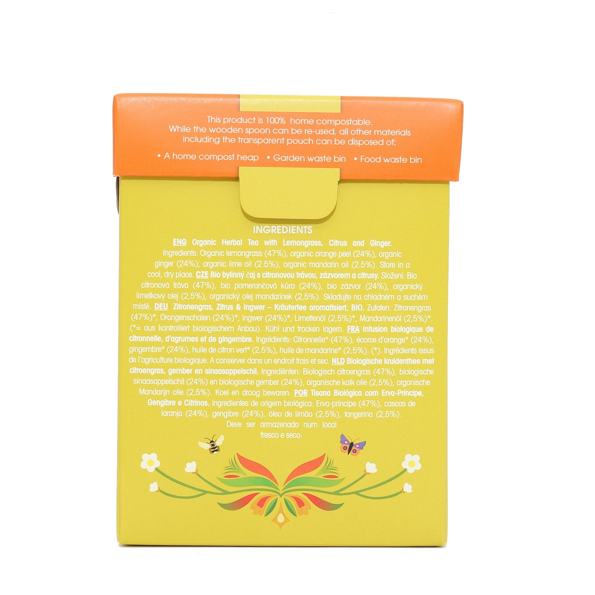 Erva-Príncipe, Citrinos e Gengibre – English Tea Shop | Chá Biológico de Folhas Soltas