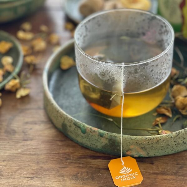 Infusão Biológica Tulsi Green Tea Ashwagandha - 25 saquetas – Organic India