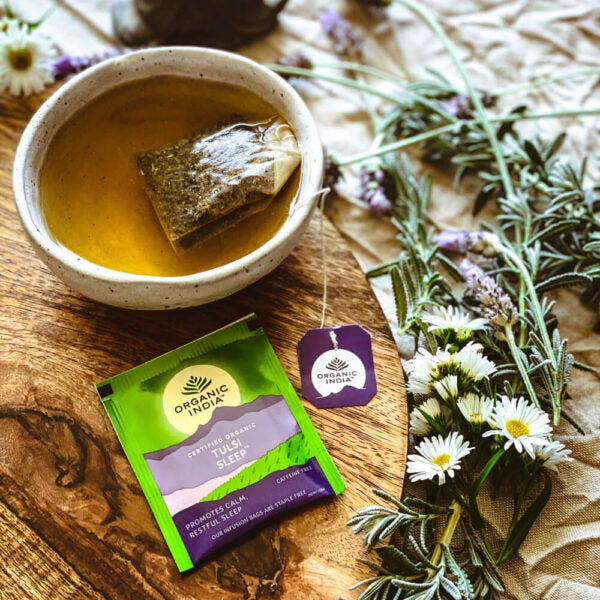 Infusão Biológica Tulsi Sleep - 25 saquetas – Organic India