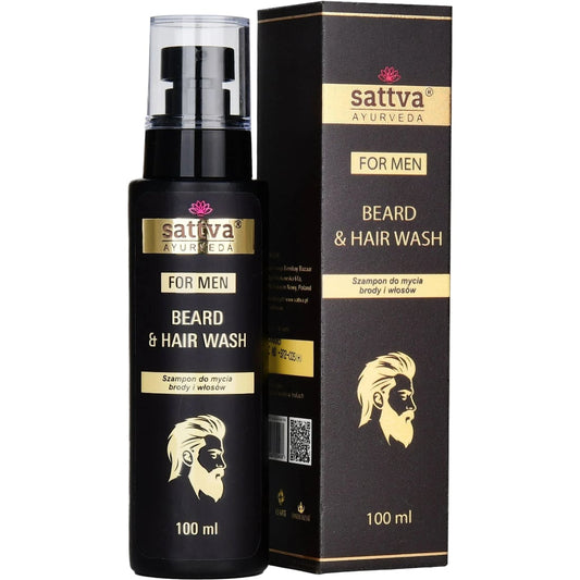 Champô para Cabelo e Barba 100 ml – Sattva