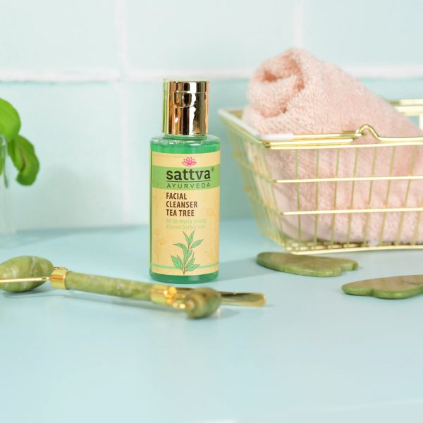 Gel de Limpeza Facial com Tea Tree 100 ml – Sattva
