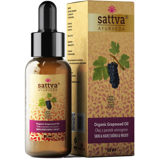 Óleo de Grainha de Uva Biológico 50 ml – Sattva