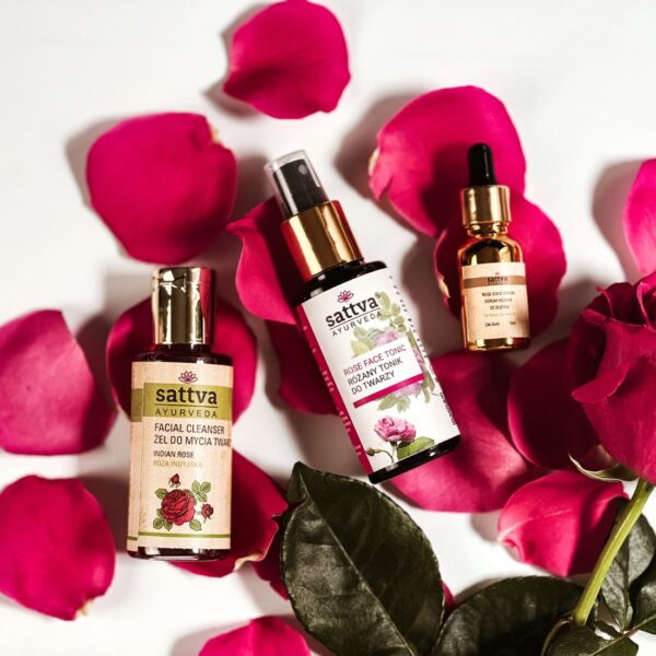 Sérum Facial Rose Gold com Ouro de 23 Quilates 15 ml – Sattva