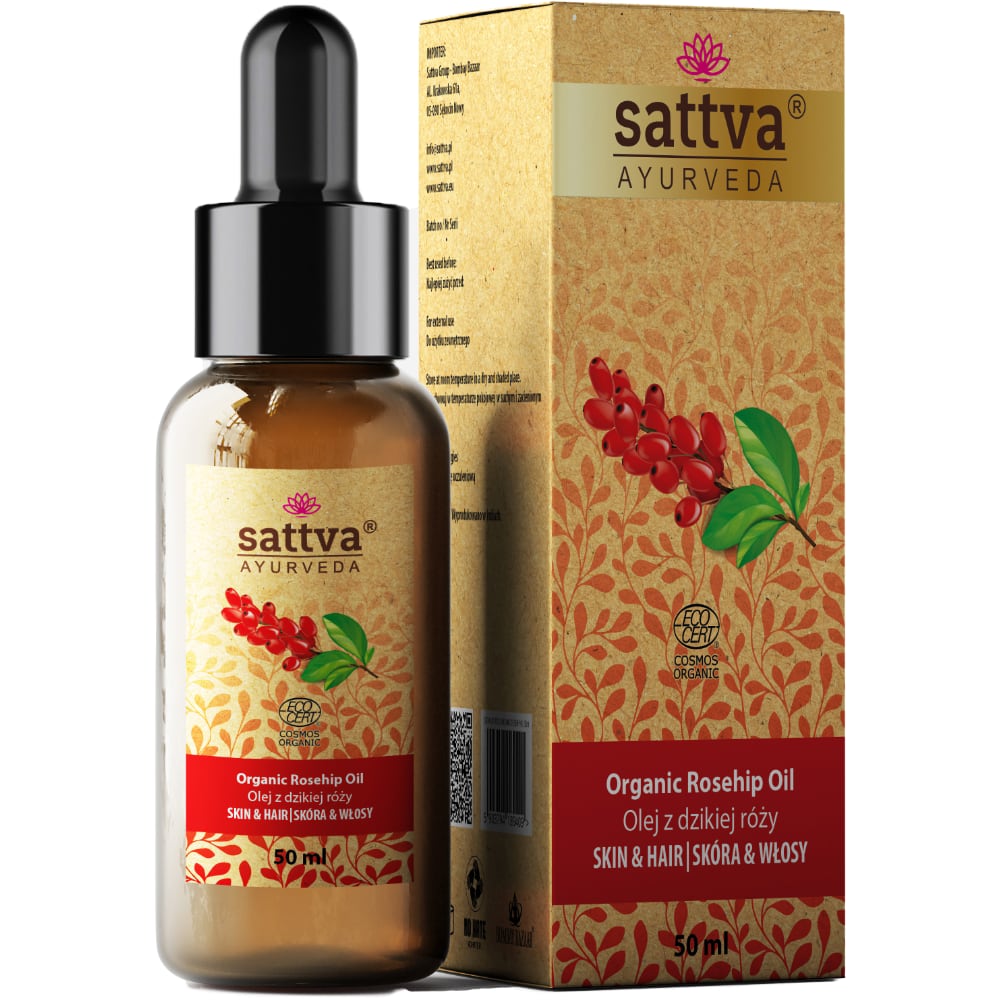Óleo de Rosa Mosqueta Biológico 50 ml – Sattva