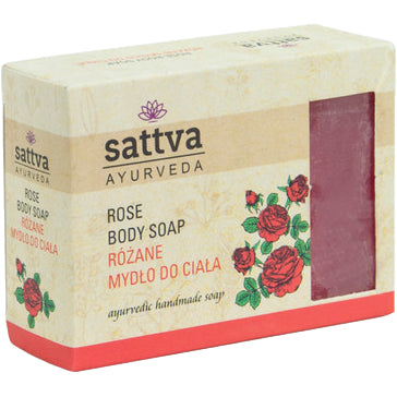 Sabonete Corporal de Rosa – Sattva 125 g