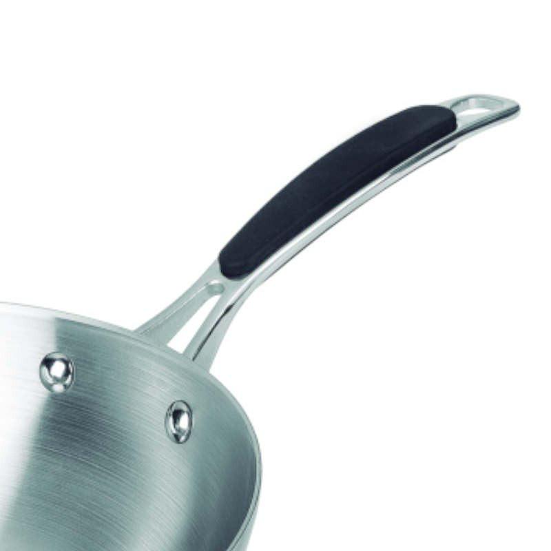 Frigideira em Aço Inox, Trimetal - 28 Cm - Lacor