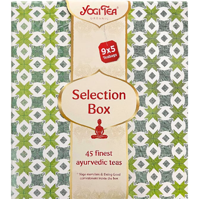 Caixa de Oferta Selection Box – 45 Saquetas – Yogi Tea