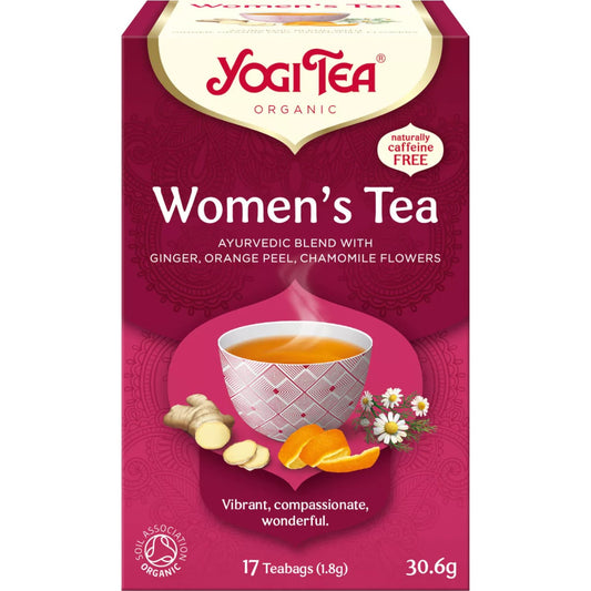 Infusão Biológica Women's Tea – 17 saquetas – Yogi Tea