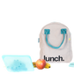 Pack Lancheira FLUF + Bolsa para alimentos de silicone - Stasher 18cmx19cm