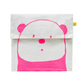 Flip snack sack - Panda|Pink