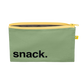 Zip Snack Sack - 'Snack' Moss